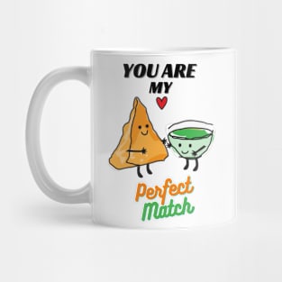 You are my perfect Match - Desi valentines day gift Mug